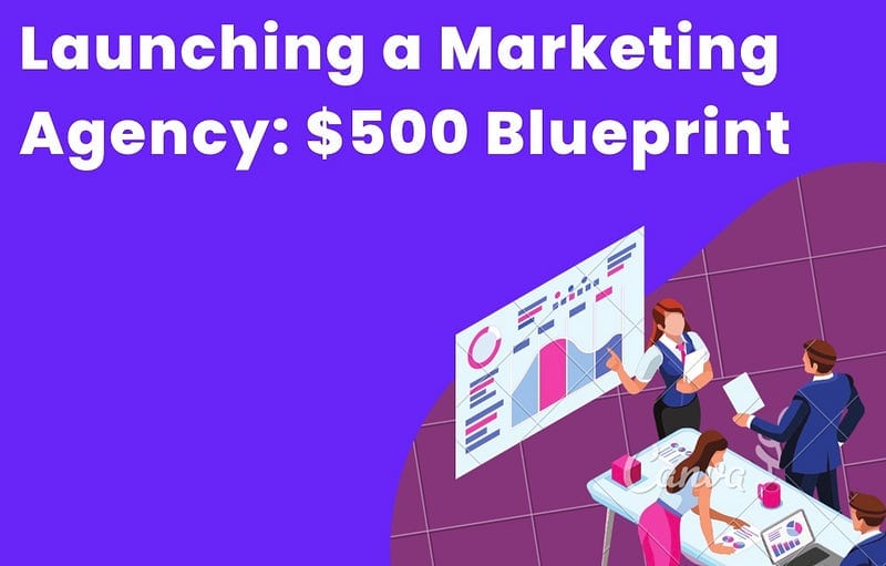 A Detailed Breakdown: How to Allocate Your $500 Budget to Start a Marketing Agency