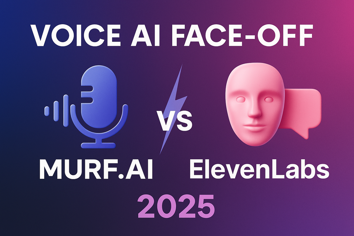 Murf AI vs ElevenLabs 2025: Best AI Voice Generator for Creators, Marketers, and SaaS Teams