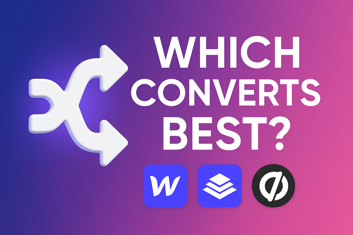 Webflow vs Leadpages vs Unbounce 2025: Which Landing-Page Builder Converts Best for Small Businesses & Solo Marketers?