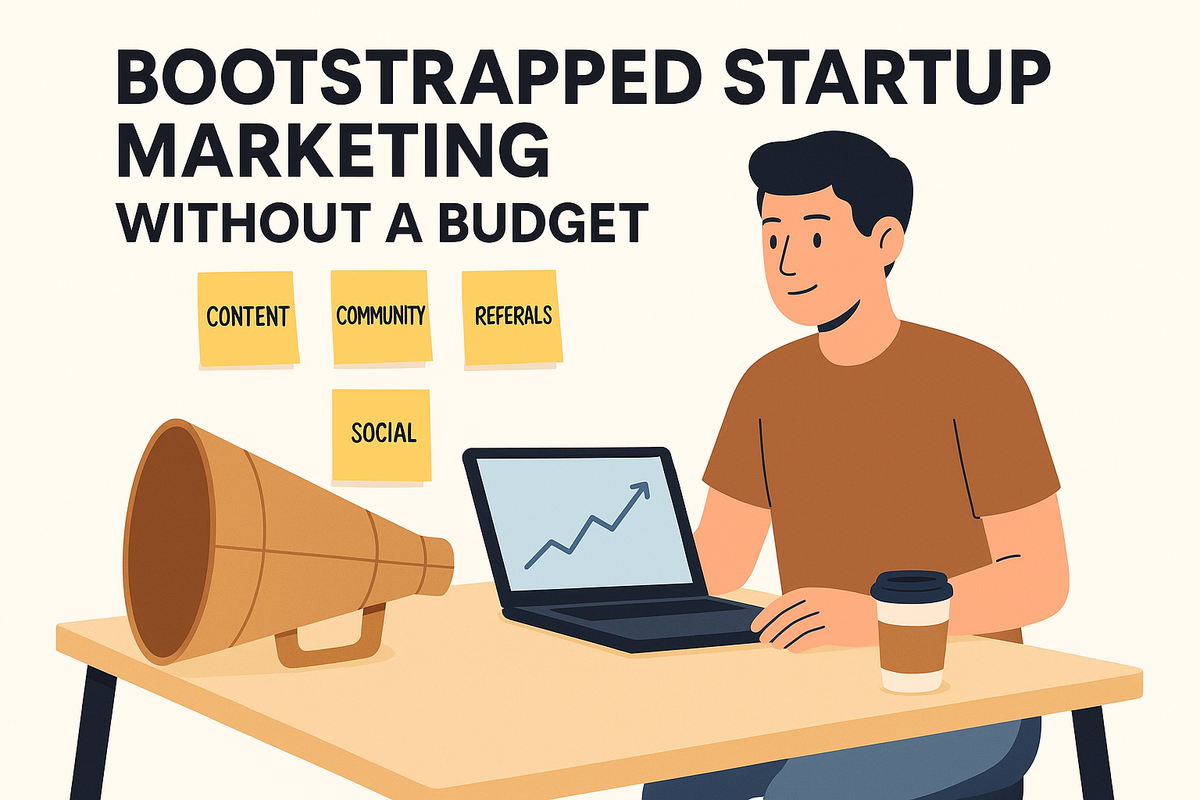 Marketing Your Bootstrapped Startup on a Zero Budget – 5 Tactics