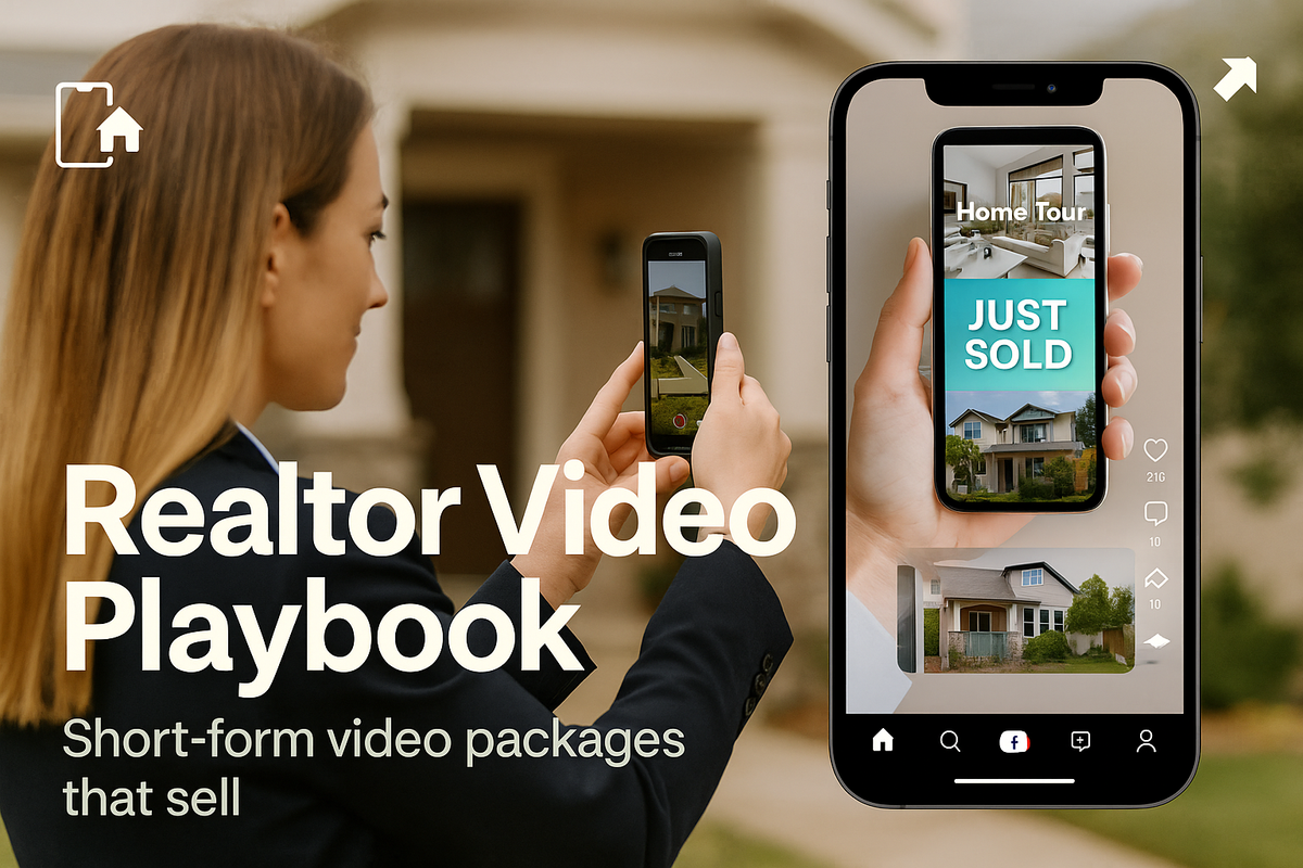 Short-Form Video Marketing for Realtors: A 3-Step Playbook for Agencies