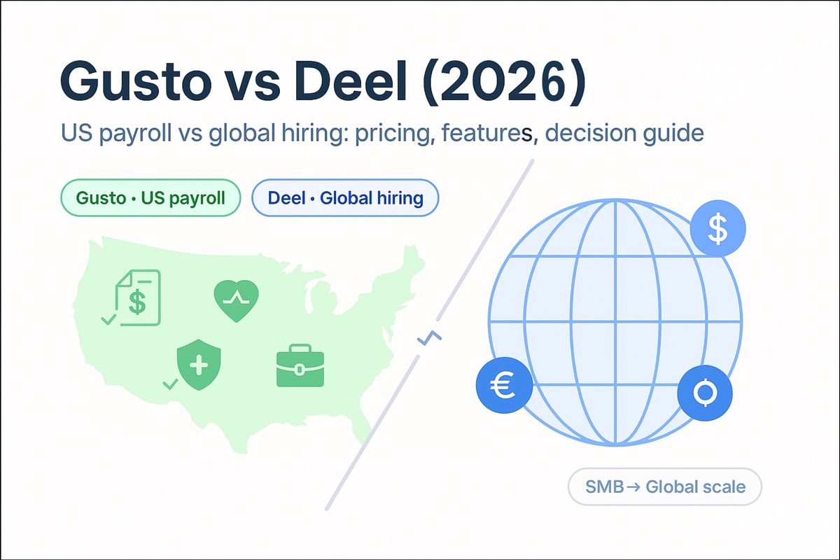 Gusto vs. Deel (2026): Payroll, EOR, and Global Workforce Management Compared