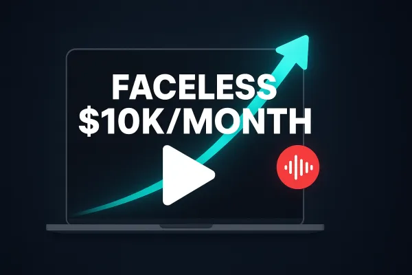 How to Make $10,000/Month on YouTube Without Showing Your Face (2025 Strategy)