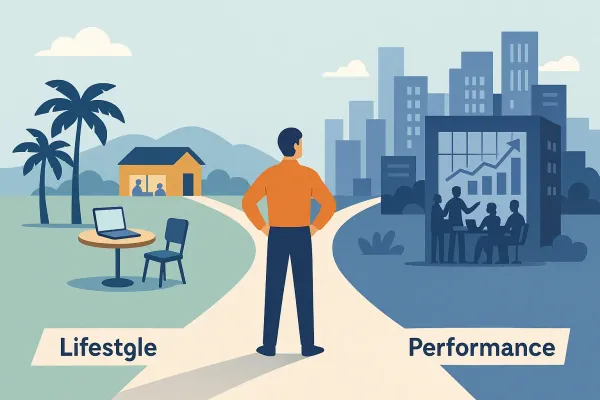 Lifestyle vs Performance Business: How To Decide What You Are Really Building