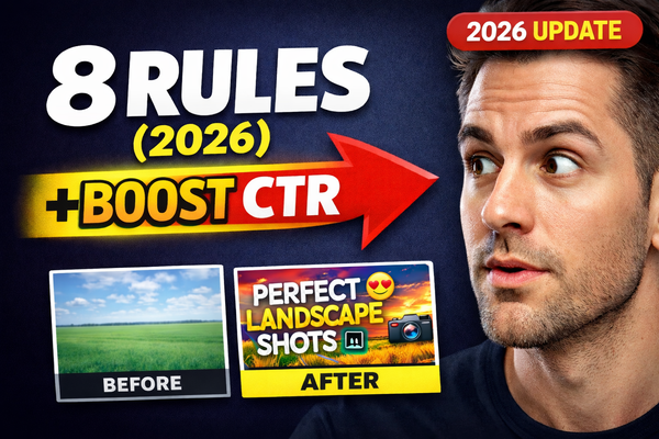 YouTube Thumbnail Design Tips (2026): 8 Rules That Boost CTR