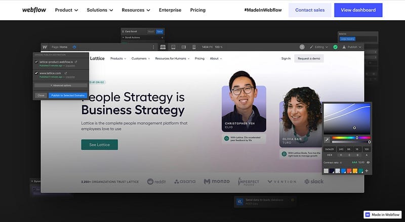 Revolutionizing Web Design: How Webflow is Empowering Creatives to Build Stunning Websites Without…