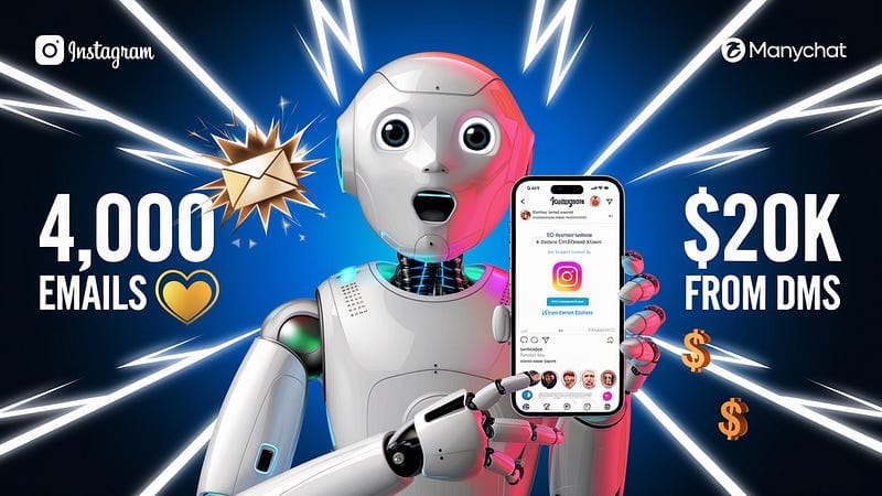 How to Collect 4,000 Emails and Make $20K Using Instagram DM Automation