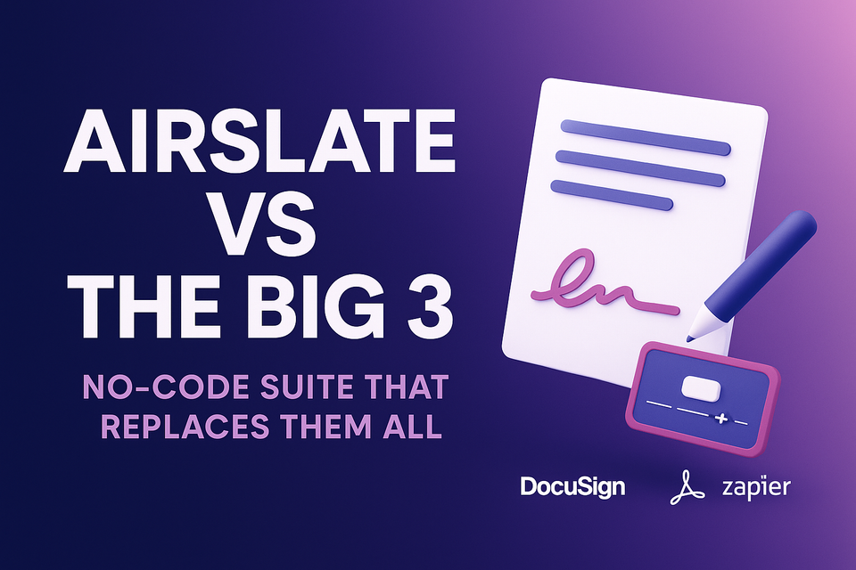 AirSlate Review 2025: One No-Code Suite That Replaces DocuSign, Adobe Acrobat & Zapier