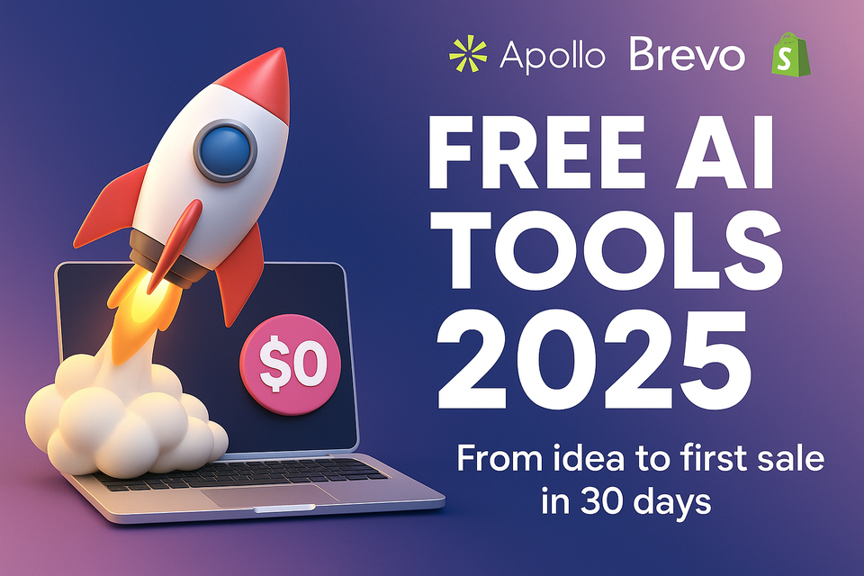 Best Tools to Start an Online Business in 2025 (The Ultimate 30-Day AI Stack for Solo Entrepreneurs)